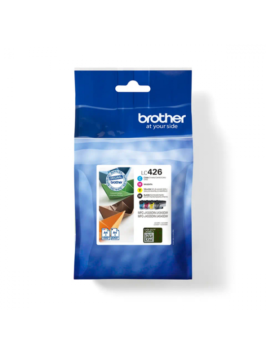 TINTEIRO BROTHER PACK 4 CORES LC426
