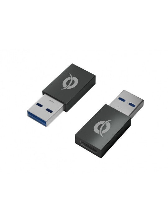ADAPTADOR CONCEPTRONIC DONN USB-A-USB-C ADAPTADOR PACK 2 UNIDADES