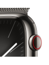 APPLE WATCH SERIES 9 GPS + CELLULAR 45MM GRAPHITE STAINLESS STEEL CASE WITH GRAPHITE MILANESE LOOP