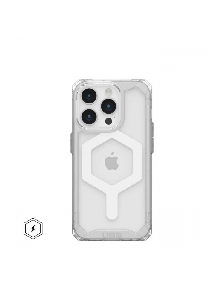 CAPA UAG PLYO MAGSAFE IPHONE 15 PRO (ICE-WHITE)