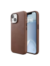 CAPA WOODCESSORIES MAGSAFE BIO LEATHER IPHONE 15 PLUS (BROWN)