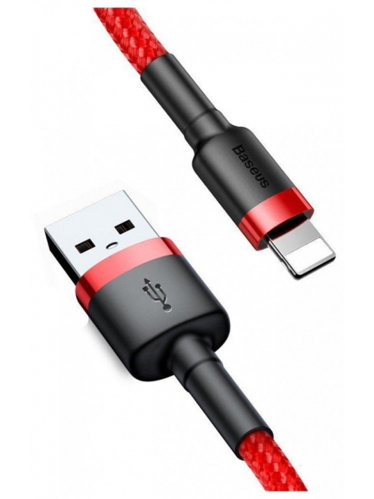 CABO BASEUS USB CAFULE PARA IP 2A 3M RED+RED