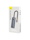 HUB BASEUS USB ULTRAJOY 5IN1 5-PORTAS (1XHDMI 4K@30HZ + 4XUSB 3.0) CINZA