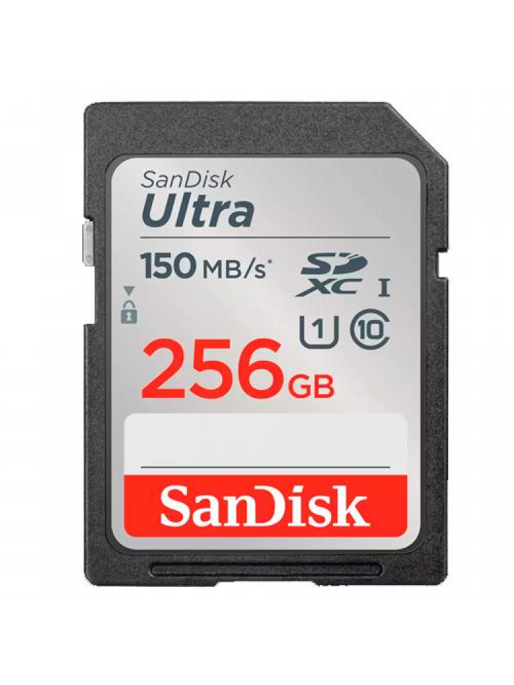 CARTÃO SANDISK ULTRA SDXC 256GB 150MB-S