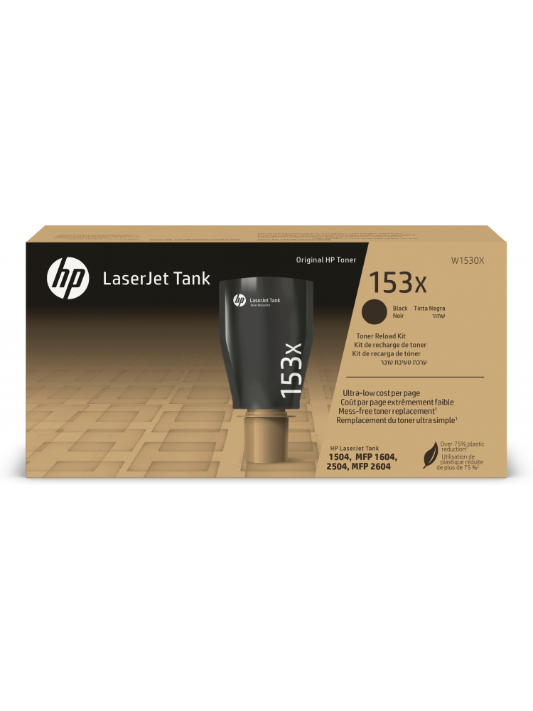 TONER HP 153X BLACK ORIGINAL LASERJET TANK RELOAD KIT