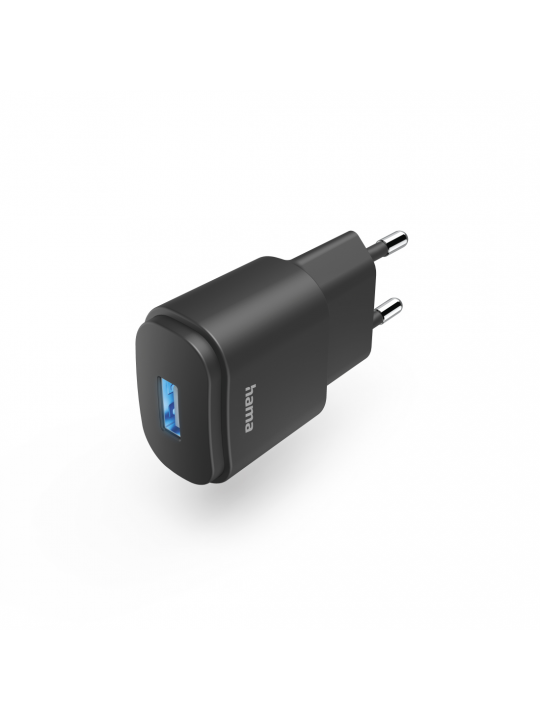 CARREGADOR HAMA COM USB-A, 6 W, PRETO - 00201644