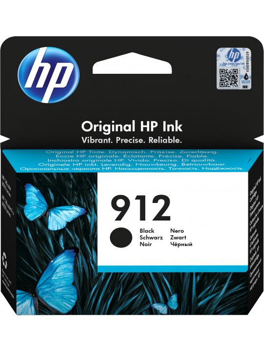 TINTEIRO HP 912 BLACK INK CARTRIDGE