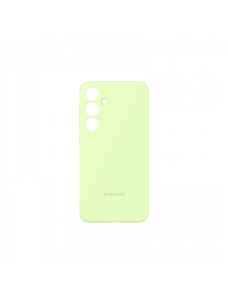 CAPA SAMSUNG DE SILICONE S24+ VERDE CLARO