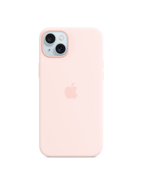 CAPA IPHONE 15 PLUS SILICONE CASE WITH MAGSAFE - LIGHT PINK