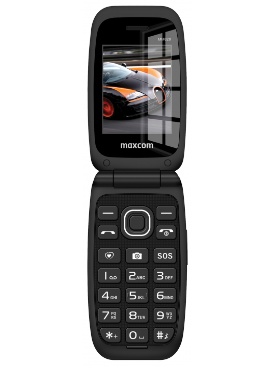 TELEFONE MAXCOM MM828 2,4' 4G BLACK