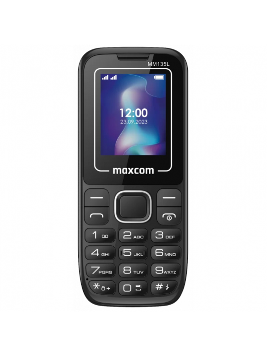TELEFONE FIXO MAXCOM MM135 LITE 1,7' 2G USB-C CABLE BLACK-BLUE