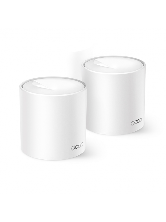 ROUTER TP-LINK AX1500 WHOLE HOME MESH WI-FI SYSTEM 6 5G - DECO X10(2-PACK)