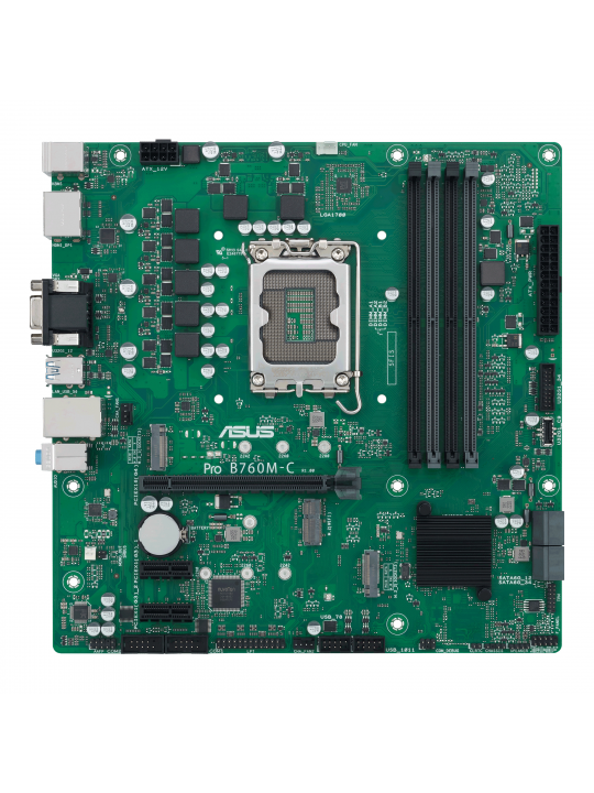 MOTHERBOARD ASUS PRO B760M-C-CSM LGA1700 4DDR5 VGA/HDMI/2DP MATX