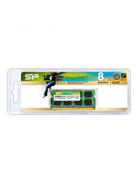MEMÓRIA DIMM SO SP 8GB DDR3 1600MHZ CL11 1.5V
