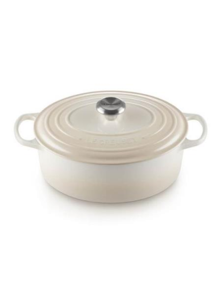 LE CREUSET COCOTTE OVAL SIGNATURE 29 MERENGUE 21178297164430