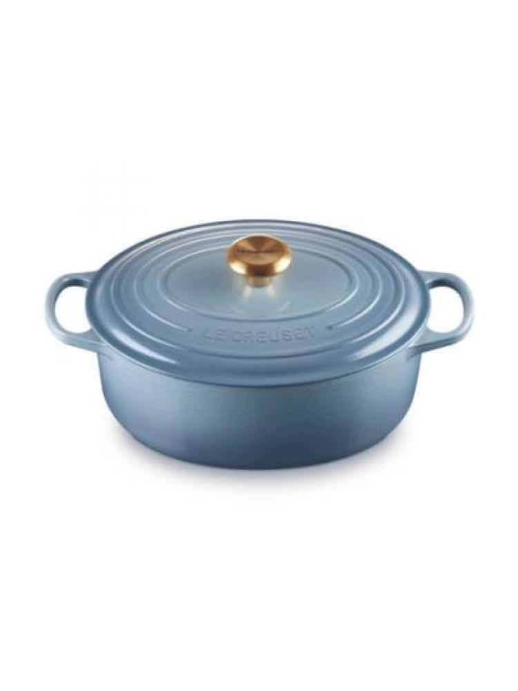 LE CREUSET COCOTTE OVAL SIGNATURE 29CM CHAMBRAY 21178294344441