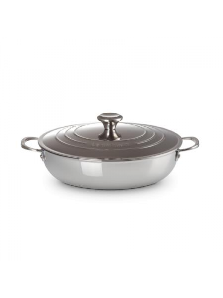 LE CREUSET CAÇAROLA BAIXA PLUS 3-PLY C- TAMPA 30 96600730000100