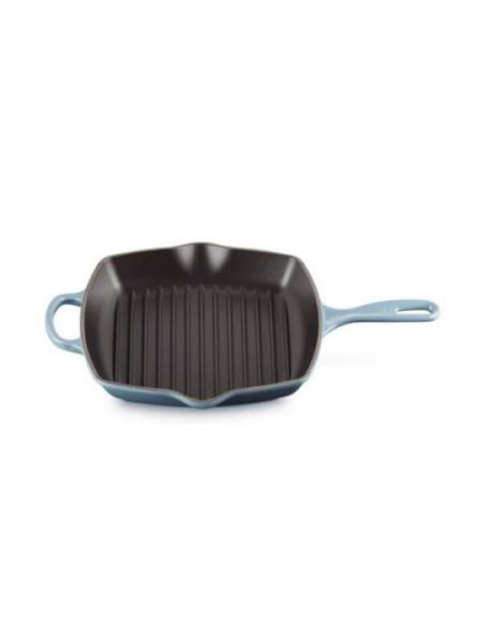 LE CREUSET SKILLET SIGNATURE GRILL 26CM CHAMBRAY 20183264340422
