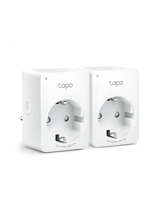 TOMADA TP-LINK WIFI SMART SMART HOME LIVE REMOTO TAPO APP - TAPO P100(2-PACK)