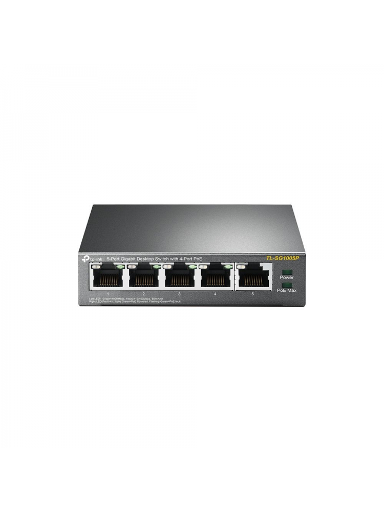 SWITCH TP-LINK 5PORTAS GIGABIT POE - TL-SG1005P