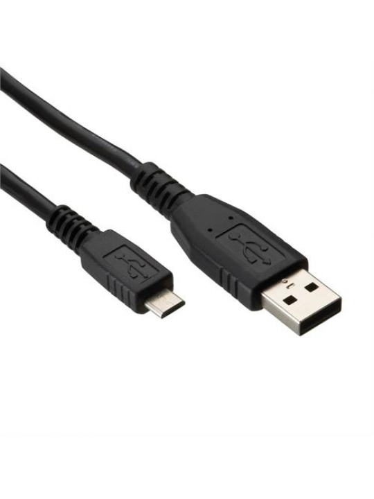 CABO EQUIP USB 2.0 A-M TO MICRO USB B-M 1,8M, PRETO - 128523