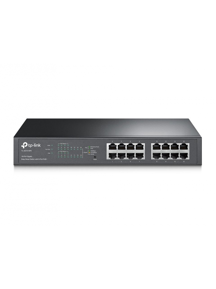 SWITCH TP-LINK 16PORTAS GIGABIT 8XPOE 802.3AF - TL- SG1016PE