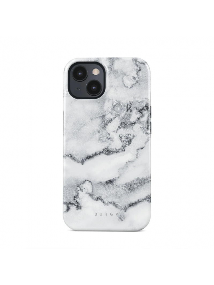 CAPA RÍGIDA BURGA MAGSAFE IPHONE 15 WHITE WINTER