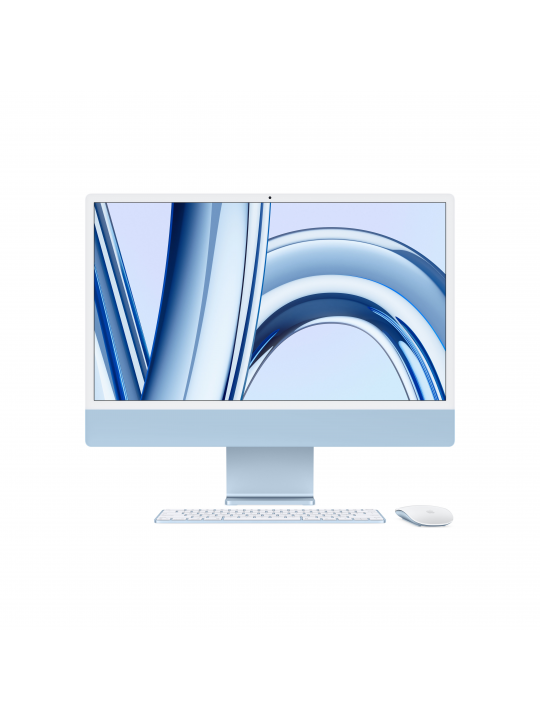 APPLE IMAC 24P RETINA 4.5K - APPLE M3 8-CORE CPU-10-CORE GPU, 8GB, 512GB SSD - BLUE