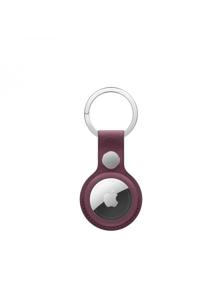 APPLE AIRTAG FINEWOVEN KEY RING - MULBERRY