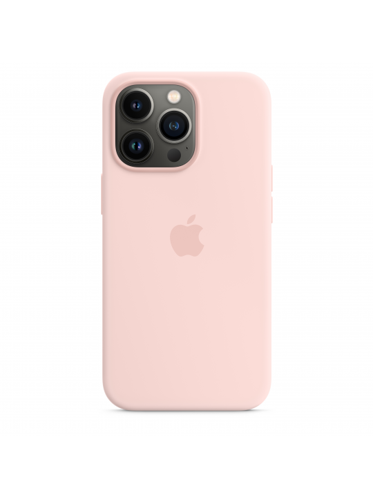 APPLE IPHONE 13 PRO SILICONE CASE WITH MAGSAFE - CHALK PINK