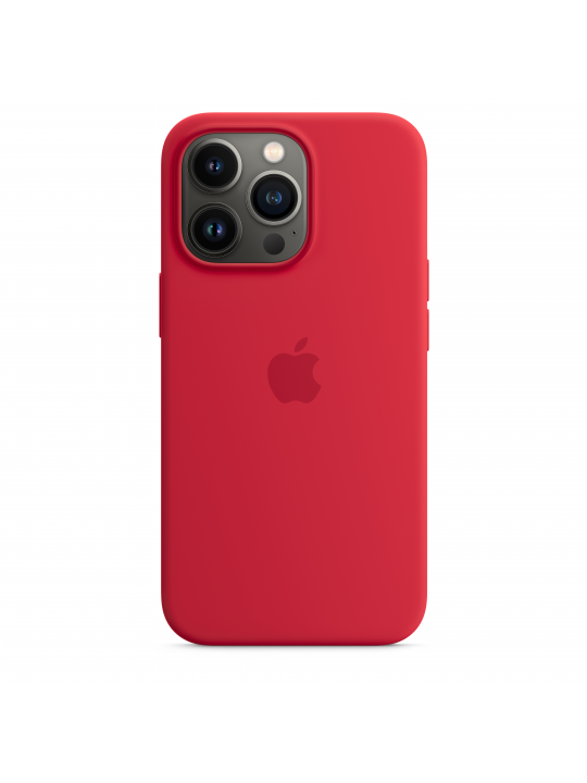 APPLE IPHONE 13 PRO SILICONE CASE WITH MAGSAFE - (PRODUCT)RED