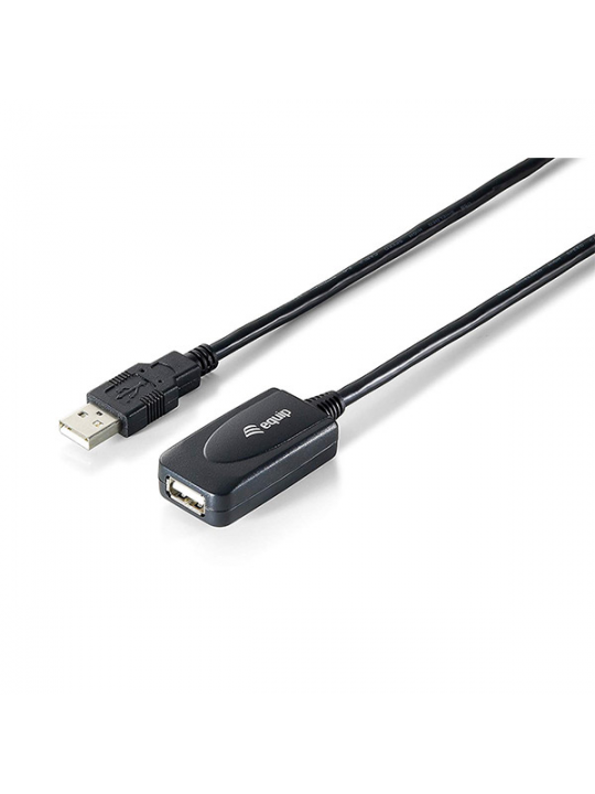 CABO EQUIP EXTENSAO USB 2.0 A-A M-F 15MT PRETO