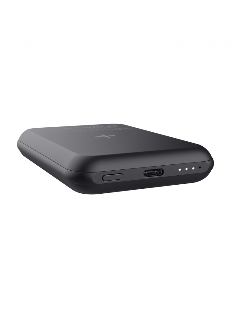 POWERBANK TRUST MAGNO WRLS 5000MAH PRETO - 24877