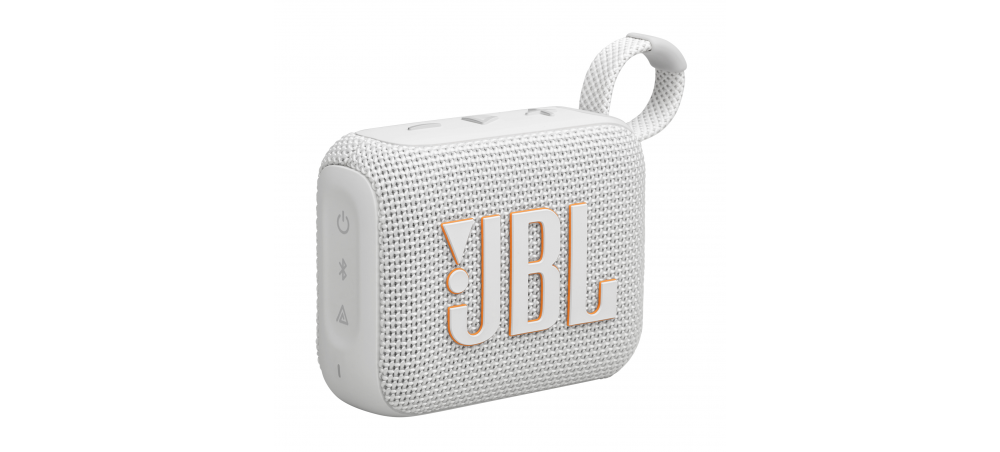 COLUNA PORTÁTIL JBL GO 4  BT IP67 ,USB-C BRANCA