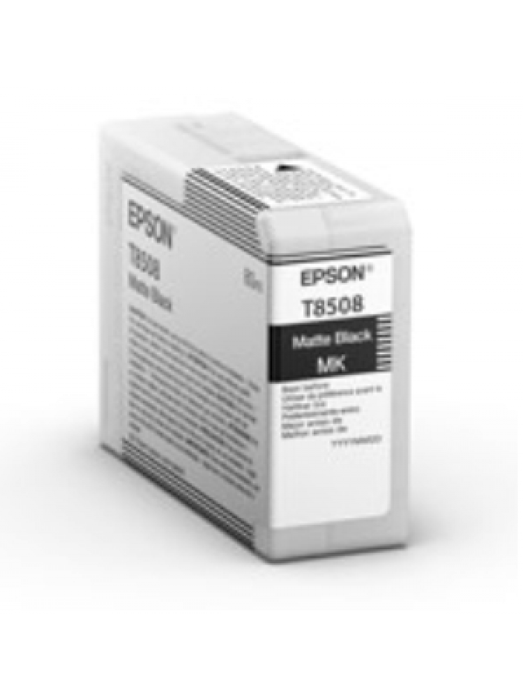 TINTEIRO EPSON T8508 PRETO MATE - SURECOLOR SC-P800