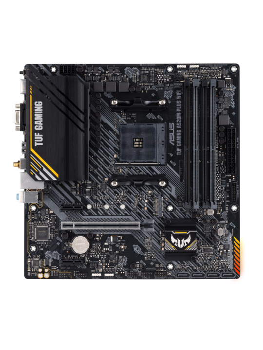 MOTHERBOARD ASUS AMD TUF GAMING A520M-PLUS WIFI SKT AM4 4XDDR4 VGA/HDMI/DP MATX