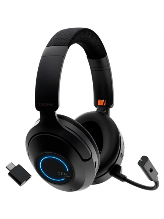 HEADSET RGB CREATIVE BLUETOOH BOOM MIC ZEN HYBRID PRO CLASSIC 