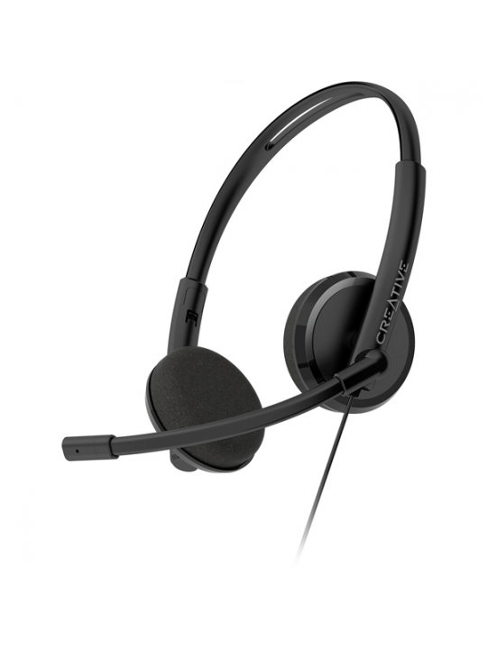 HEADSET CREATIVE CHATMAX HS-220 NOISE CANCEL C/ COMANDO USB