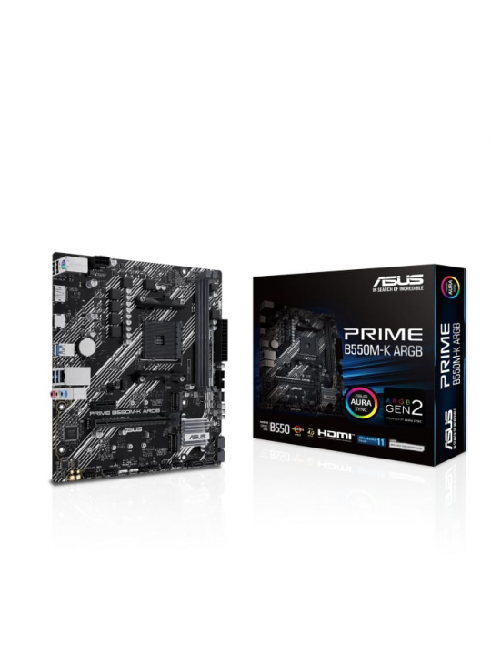 MOTHERBOARD ASUS PRIME B550M K ARGB AM4