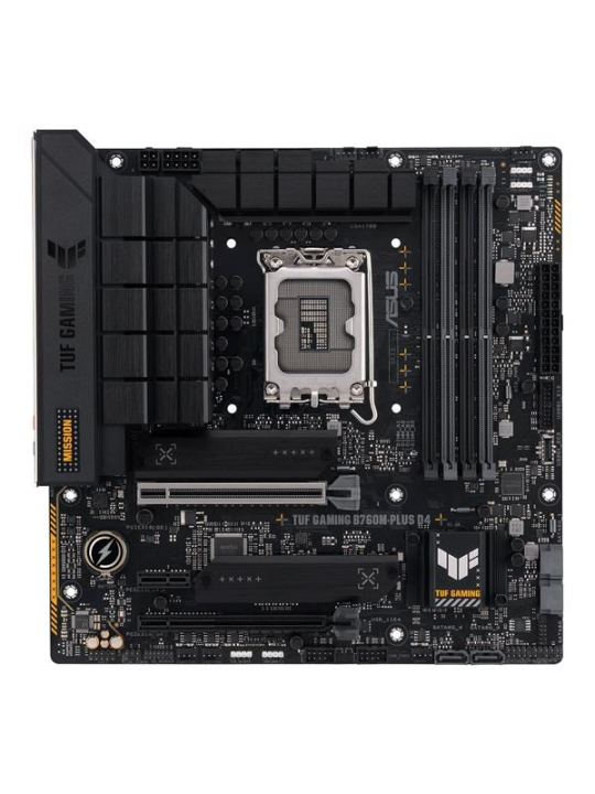 MOTHERBOARD ASUS TUF GAMING B760M-PLUS D4 SK LGA1700 4DDR4 HDMI/DP MATX