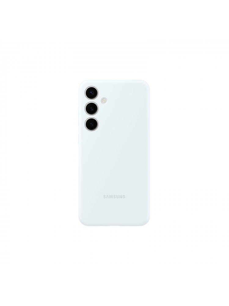 CAPA SAMSUNG DE SILICONE S24+ BRANCO