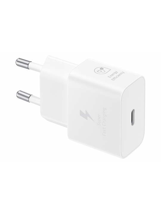 ADAPTADOR SAMSUNG CORRENTE C- CABO 25W BRANCO