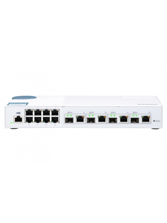 SWITCH QNAP 8 PORT 2.5GBPS+2 PORT 10GBPS SFP+ - WEB MANAGED / DESKTOP