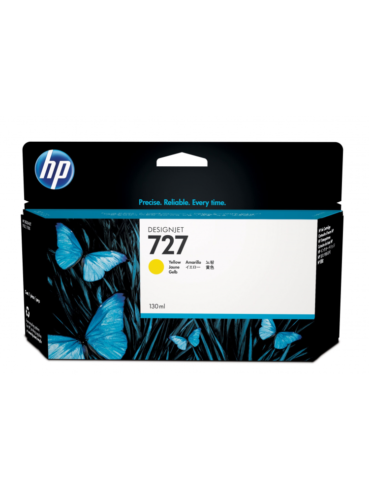 TINTEIRO HP 727 INK YELLOW 130ML T920 T1500