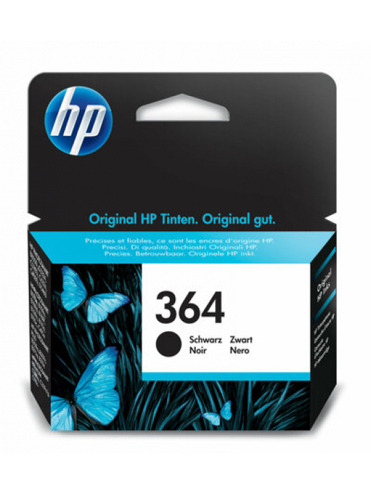 TINTEIRO HP 364 INK CARTRIDGE BLACK 6ML 250P