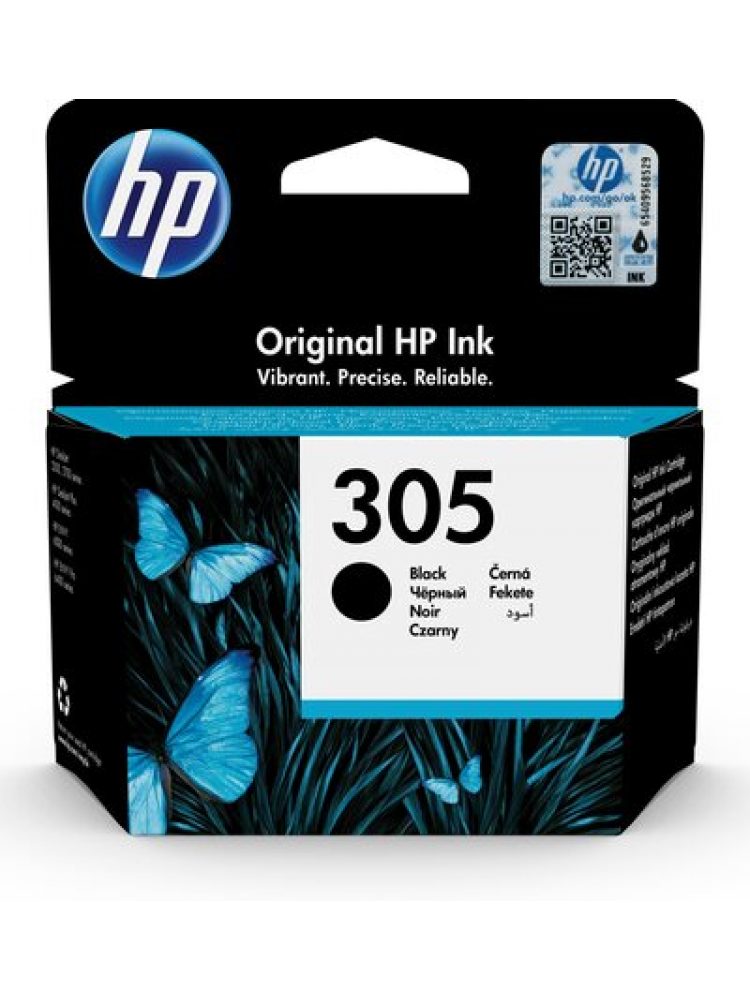 TINTEIRO HP 305 BLACK ORIGINAL INK CARTRIDGE