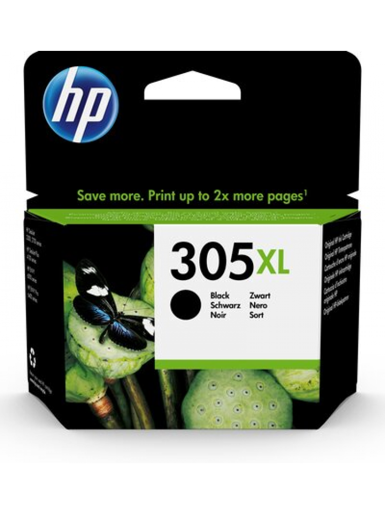 TINTEIRO HP 305XL HIGH YIELD BLACK ORIGINAL INK CARTRIDGE