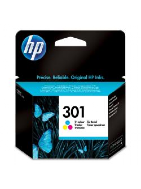 TINTEIRO HP Nº301 TRICOLOR CH562EE