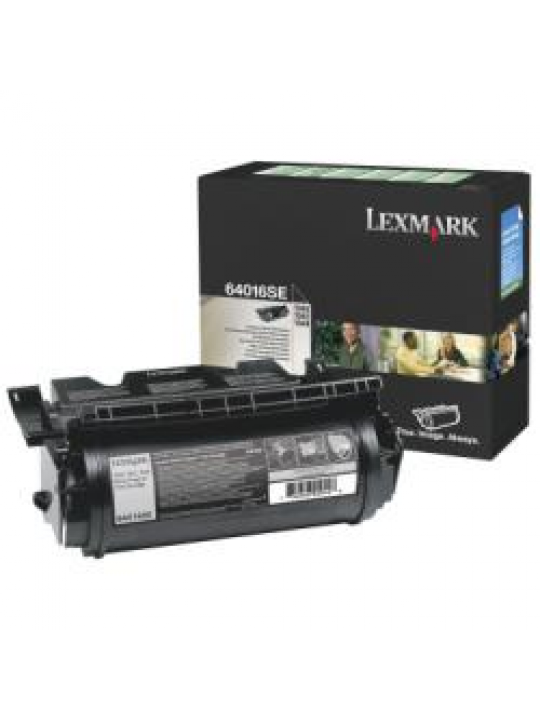 RETURN PROGRAMME LEXMARK T64X CARTRIDGE TONER ORIGINAL PRETO