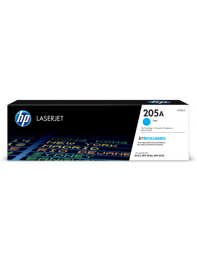 TONER HP 205A CIANO - COLOR LASERJET PRO M180/181